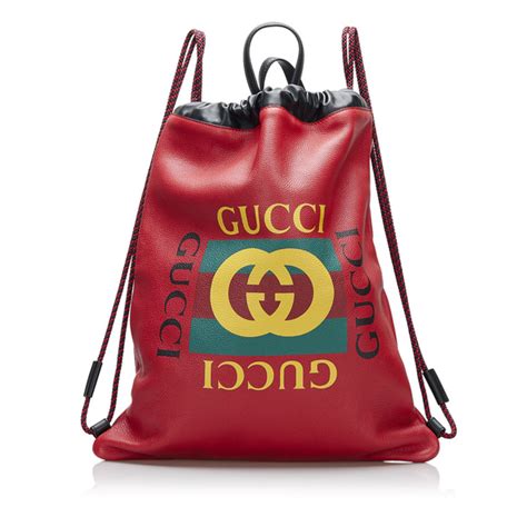 gucci bling bag|Gucci emblem backpack.